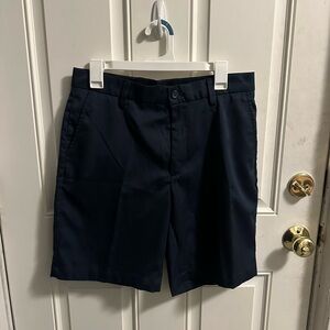 Amazon Essentials Men's Dark Blue Flat Front Shorts